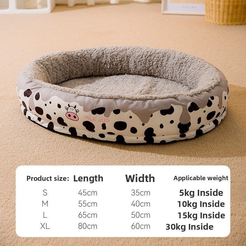 Warm Removable Washable Pet Dog Cat Bed