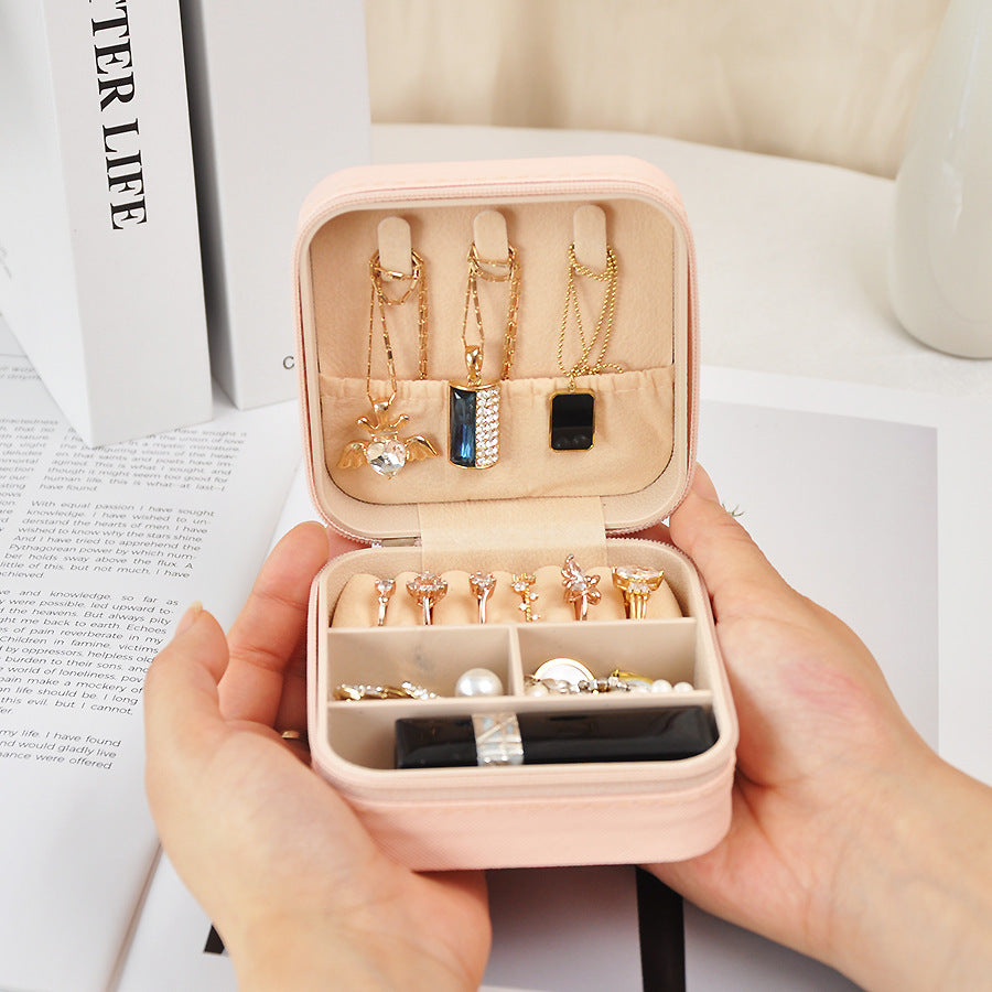 Portable Jewelry Organizer Box