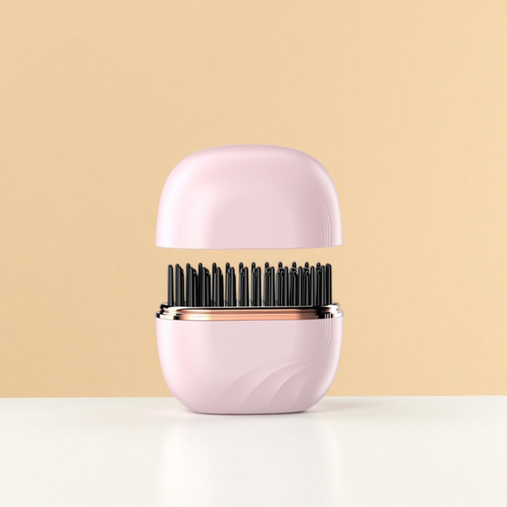 Mini Wireless Hair Straightener Curler