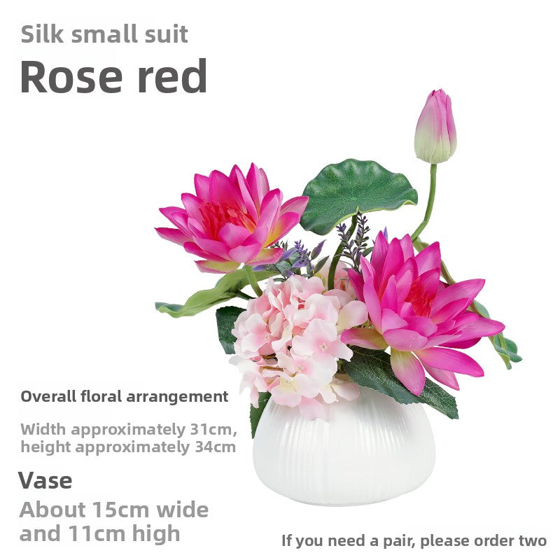 Artificial silk flowers