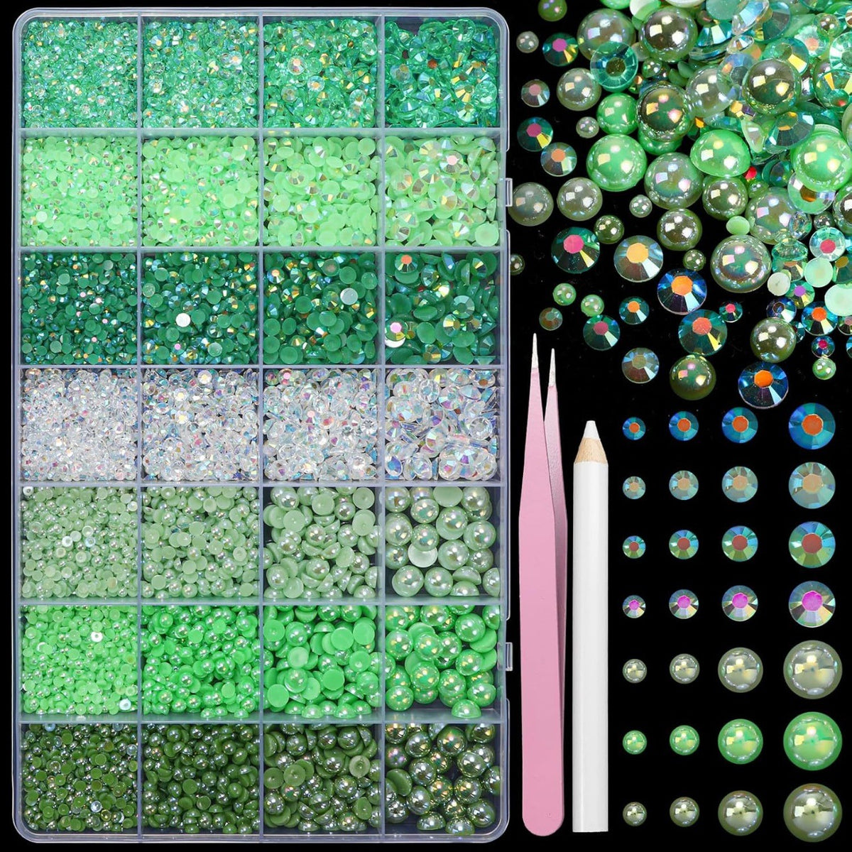 Resin Rhinestone Set