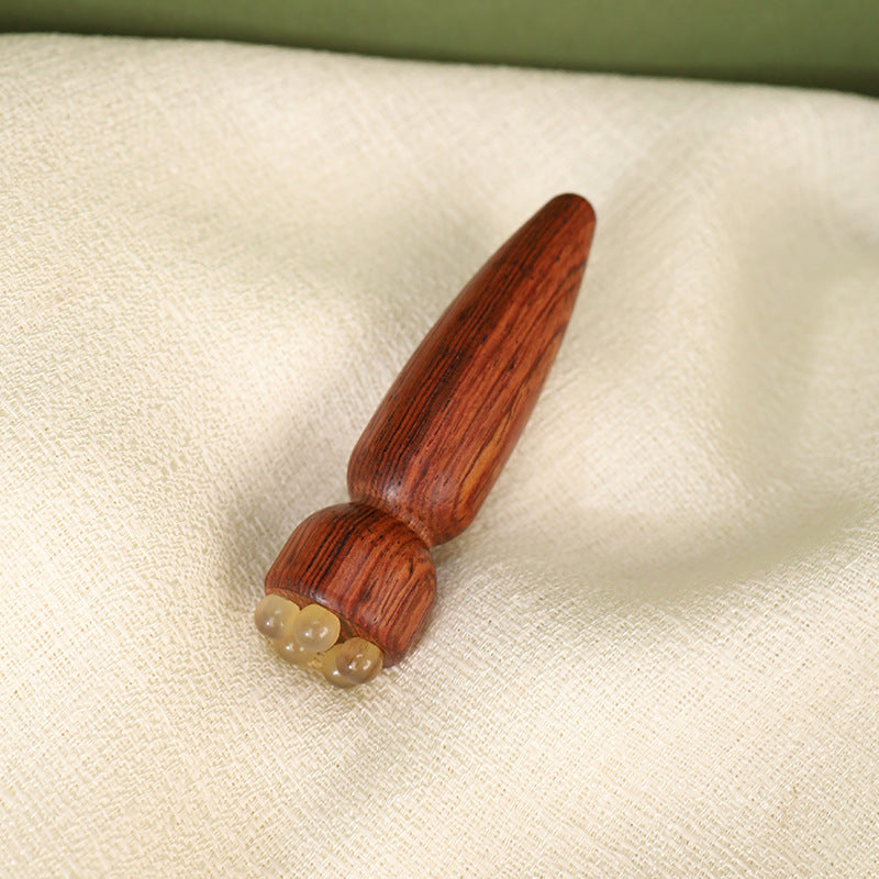 Wooden massager tool