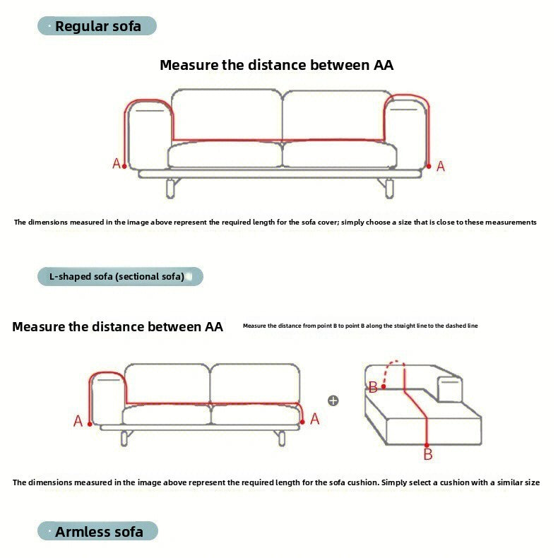 Anti-Cat Scratch Thickened Sofa Protector Cover