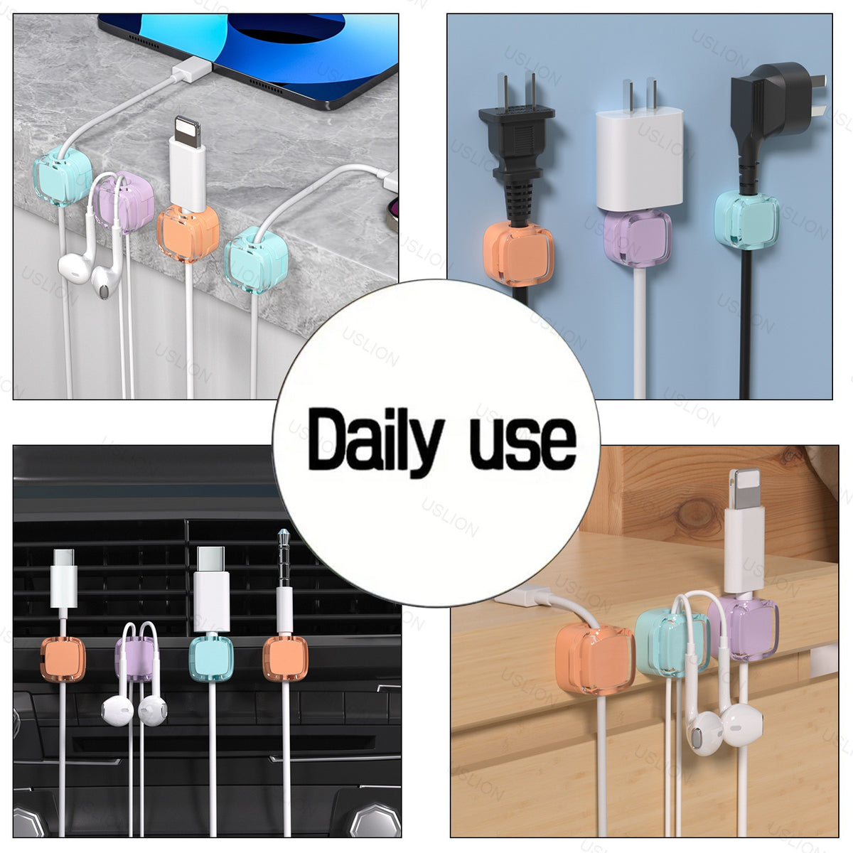 Magnetic Cable Organizer Clips