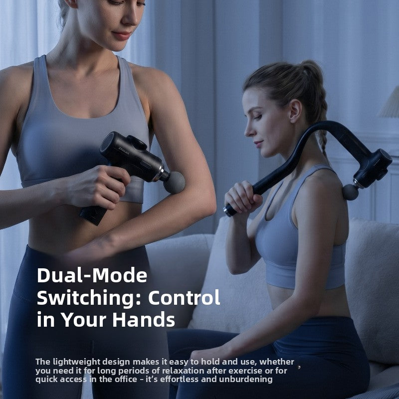 Long Handle Detachable Electric Muscle Massager