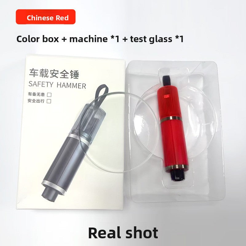 Automobile safety hammer - window-breaking tool