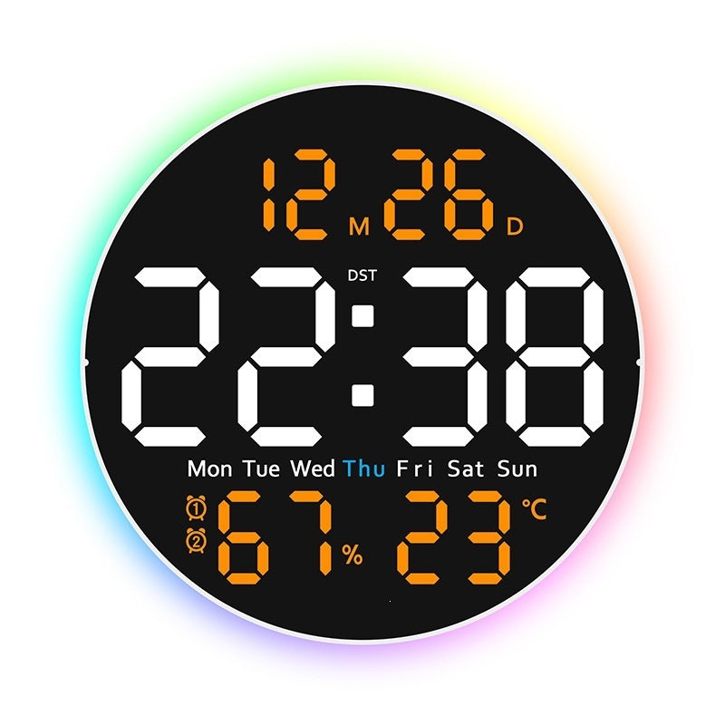 LED Digital Wall Clock