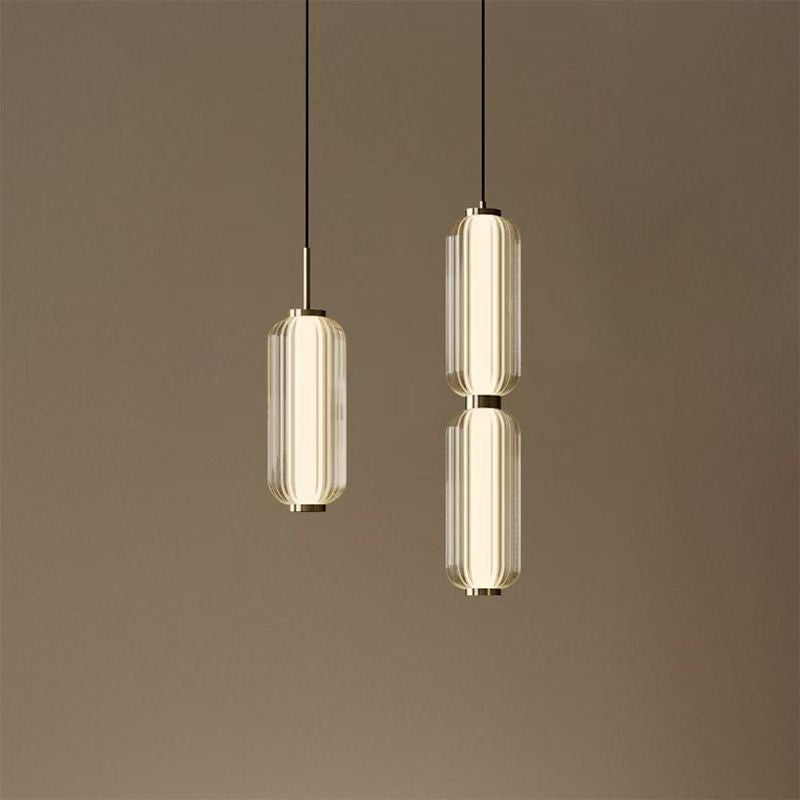 Designer Linear Glass Chandelier