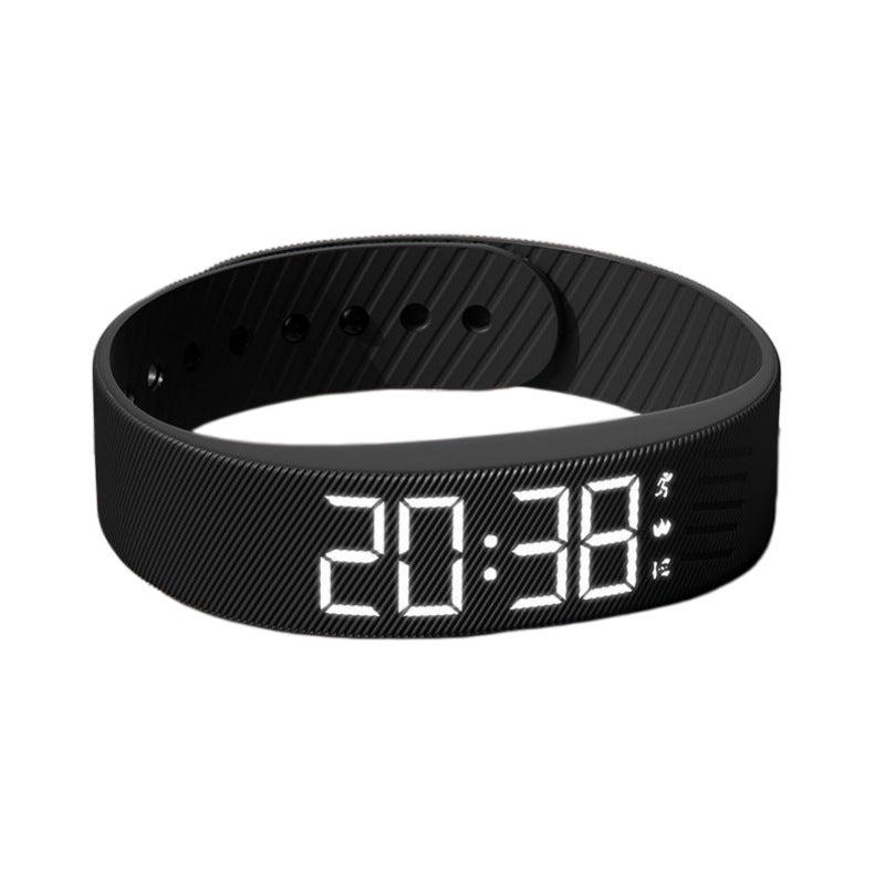 Vibrating Alarm Pedometer Smart Bracelet USB Rechargeable Digital Wristband
