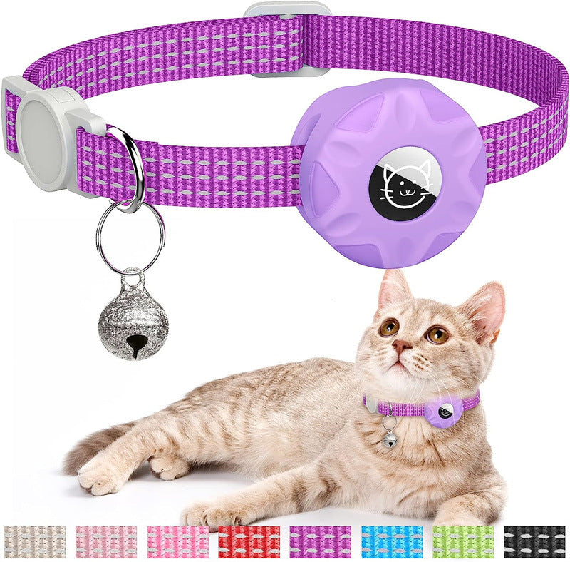 Adjustable Reflective Pet Collar with Safety Breakaway Buckle