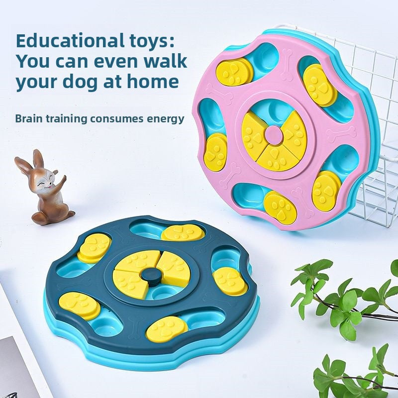 Interactive Dog Puzzle Treat Dispenser Toy
