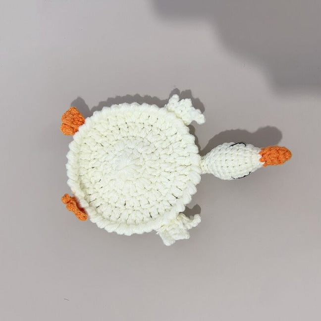 Handmade knitted cute animal coasters