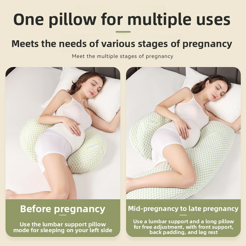Maternity Body Pillow for Side Sleeping