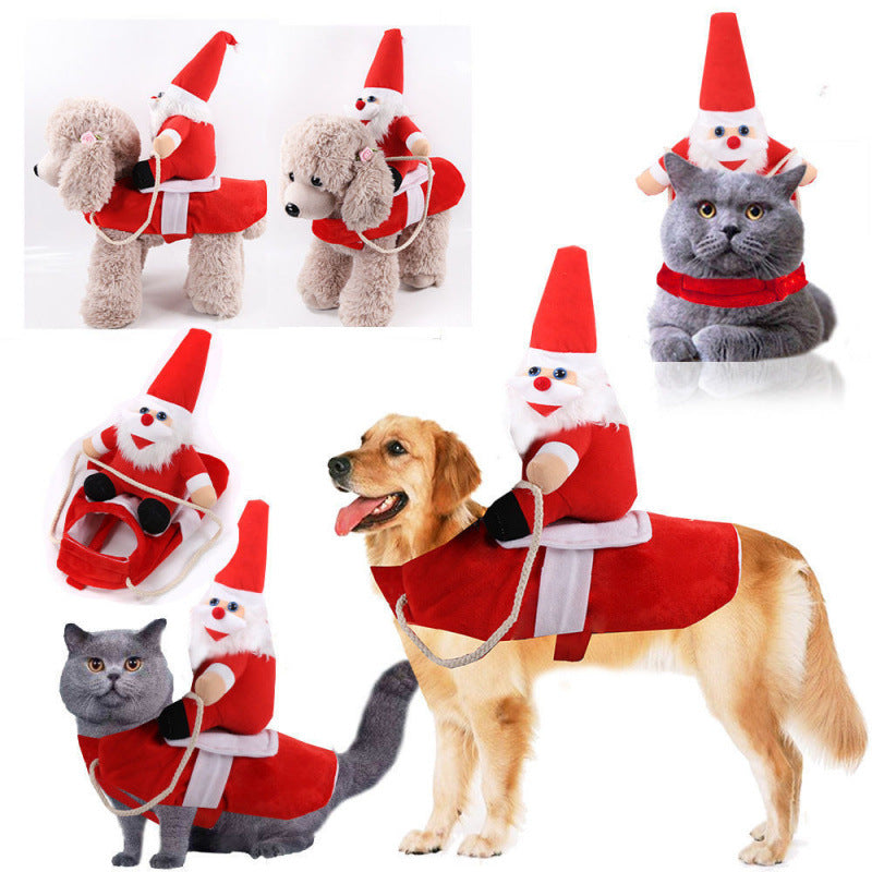 Large dog clothes for Christmas