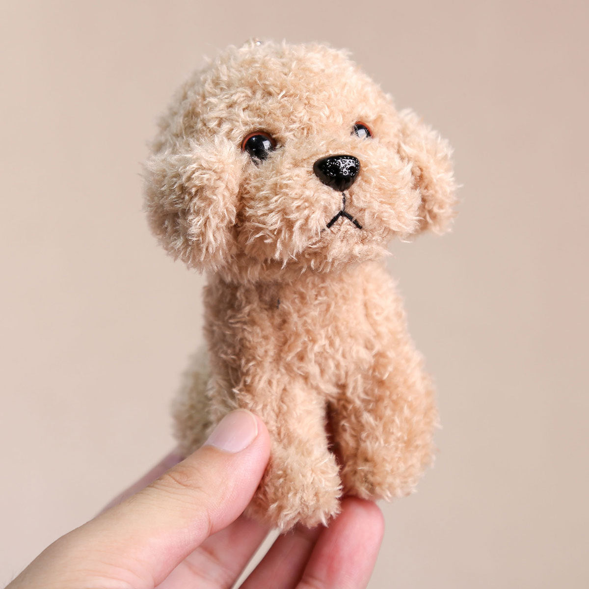 Teddy dog pendant, puppy doll