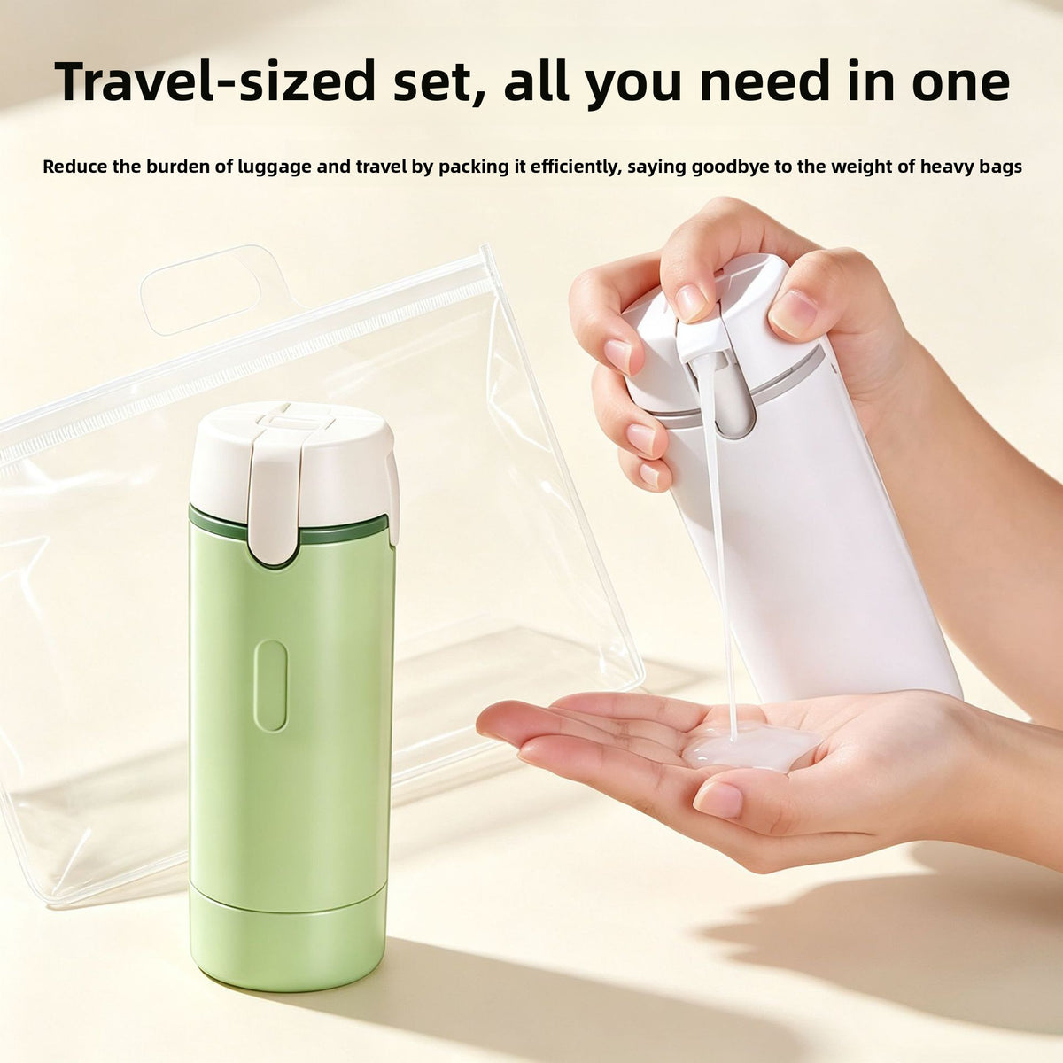 Refillable Travel Bottles for Toiletries