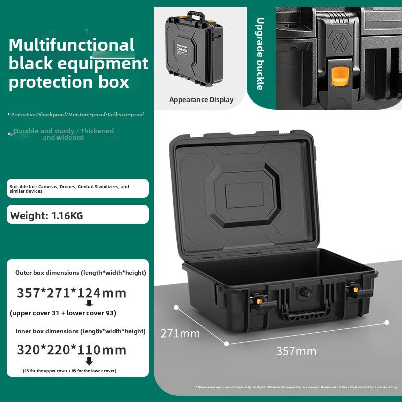 Durable Waterproof Plastic Protective Tool Case with Foam