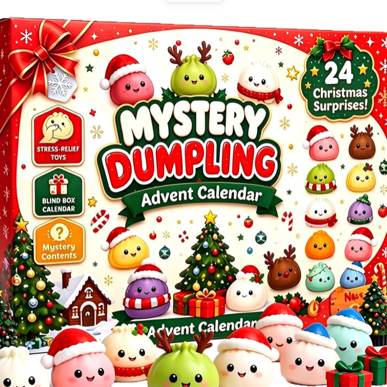 Christmas Squishy Advent Calendar