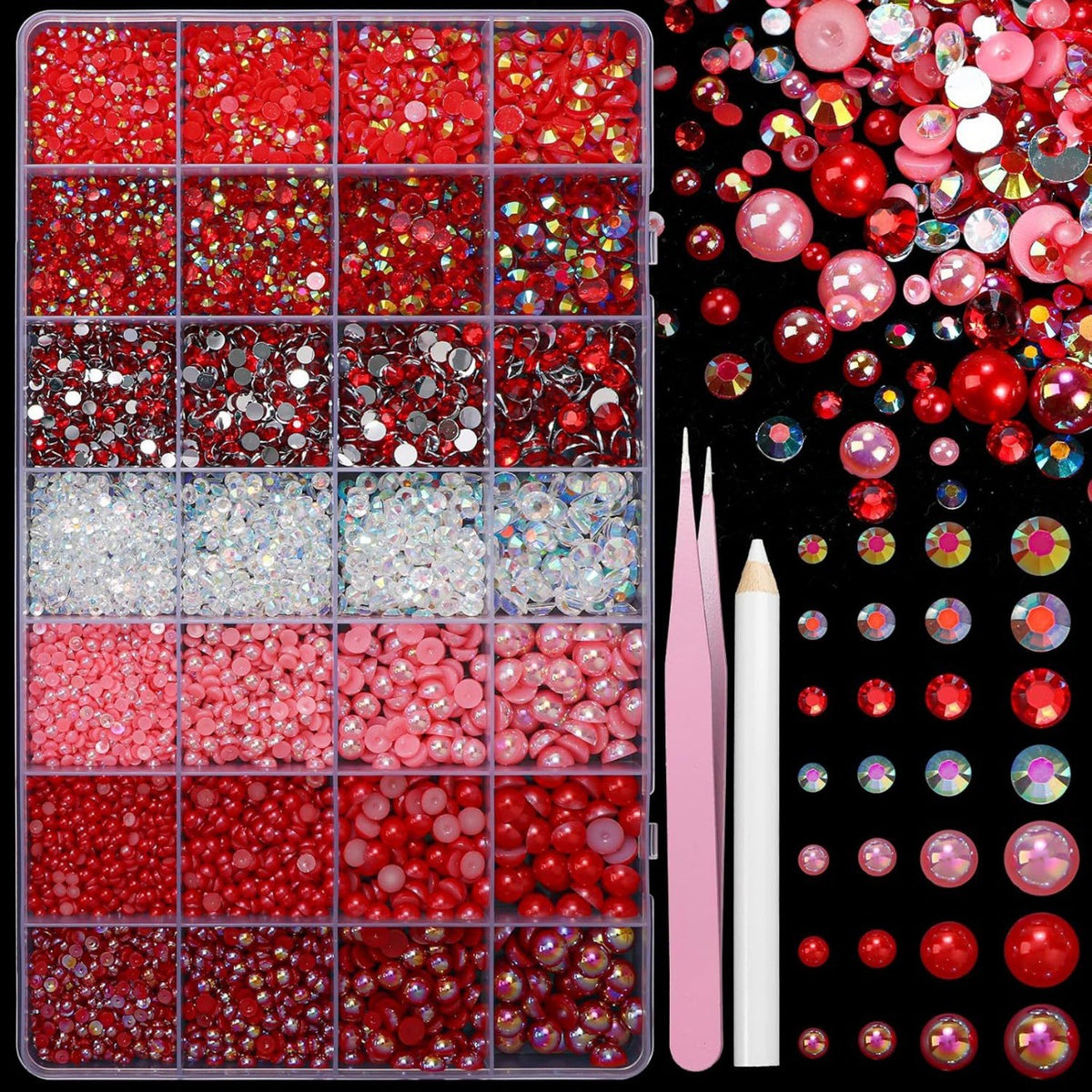 Resin Rhinestone Set