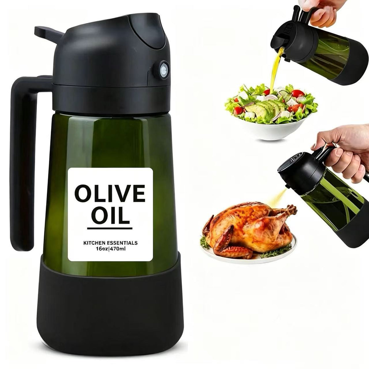 Dual-Function Oil Dispenser