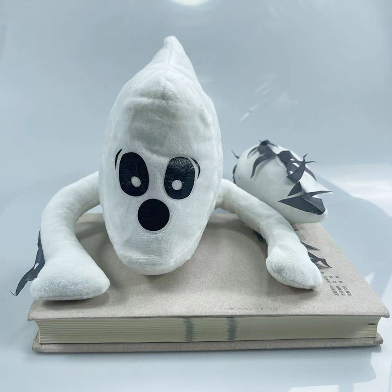Halloween Gift Glass Decoration Angry Ghost Ghost Plush Toy