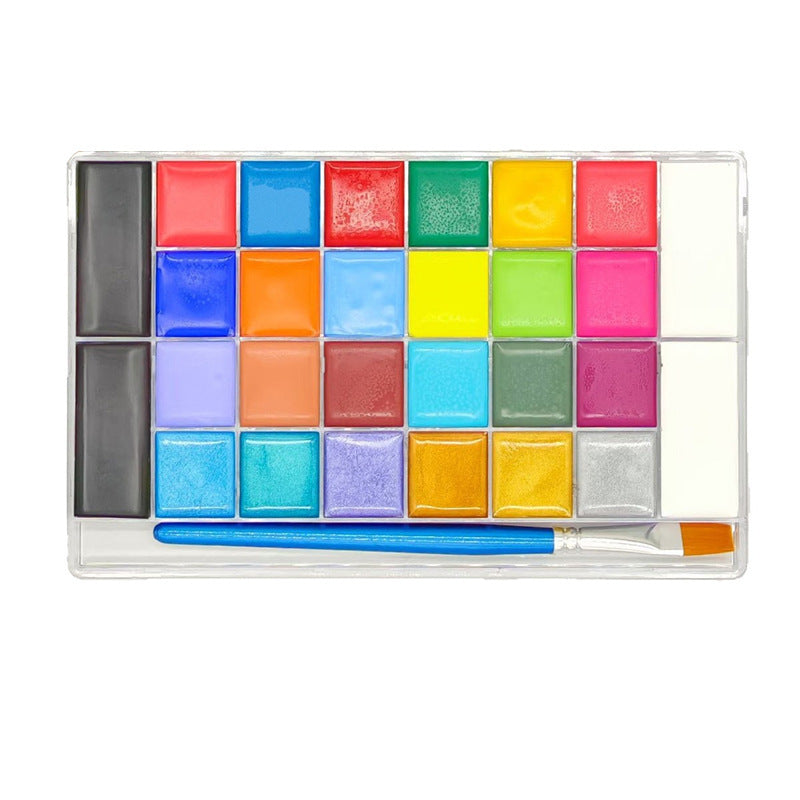 Oil-Based Face Paint Set for Stage and Events