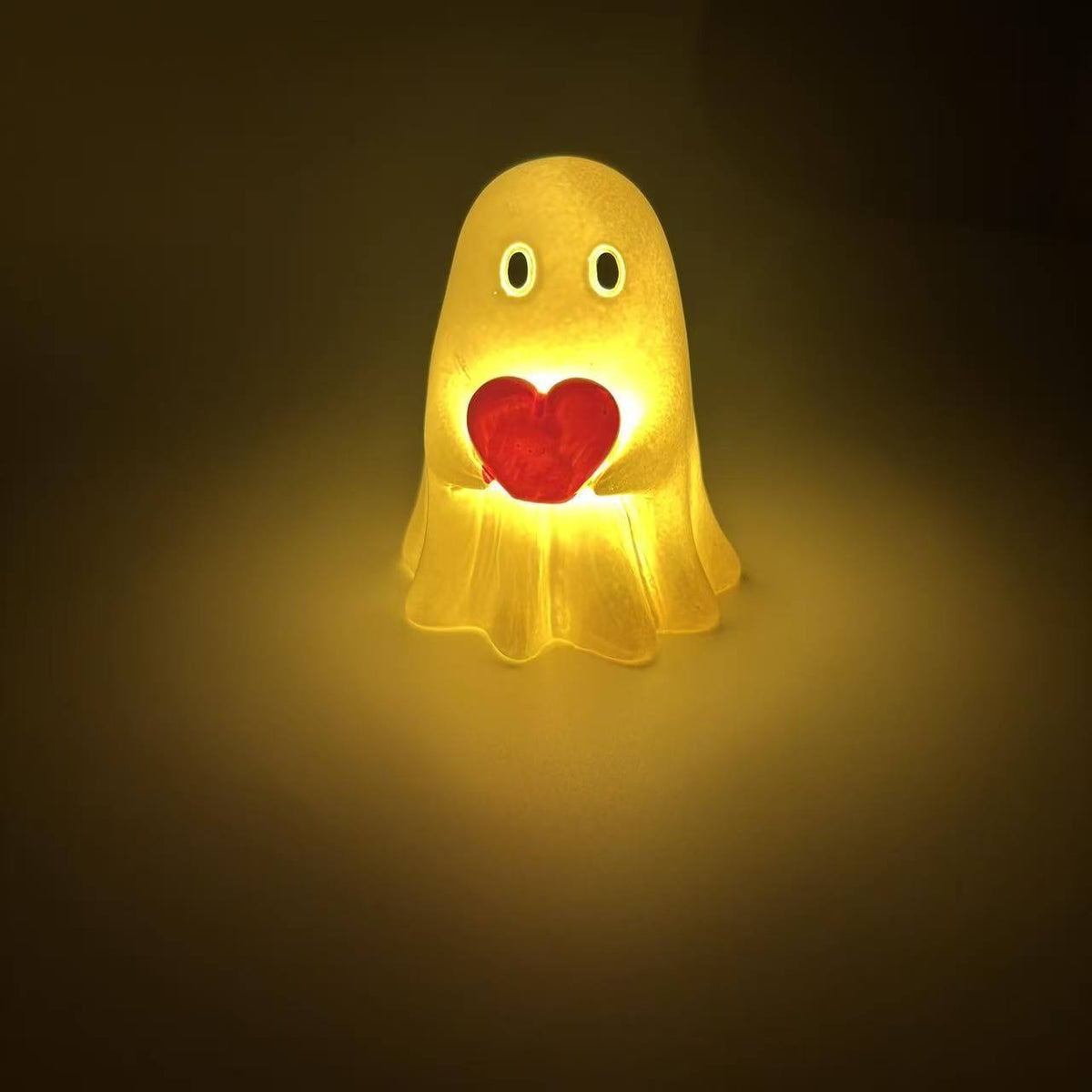 Halloween Cute White Ghost Resin Ornament Party Decoration