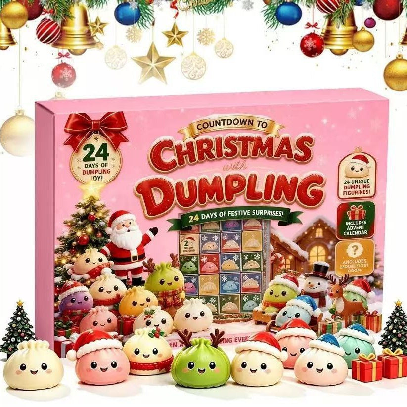 Christmas Squishy Advent Calendar Blind Box