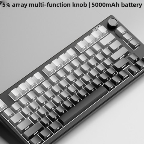 Compact mechanical tactile wired keyboard
