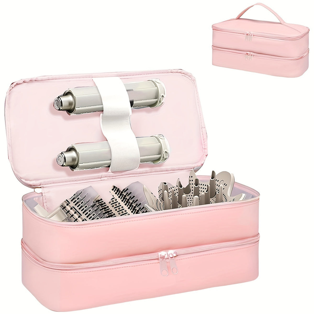Waterproof Double Layer Hair Tool Storage Bag