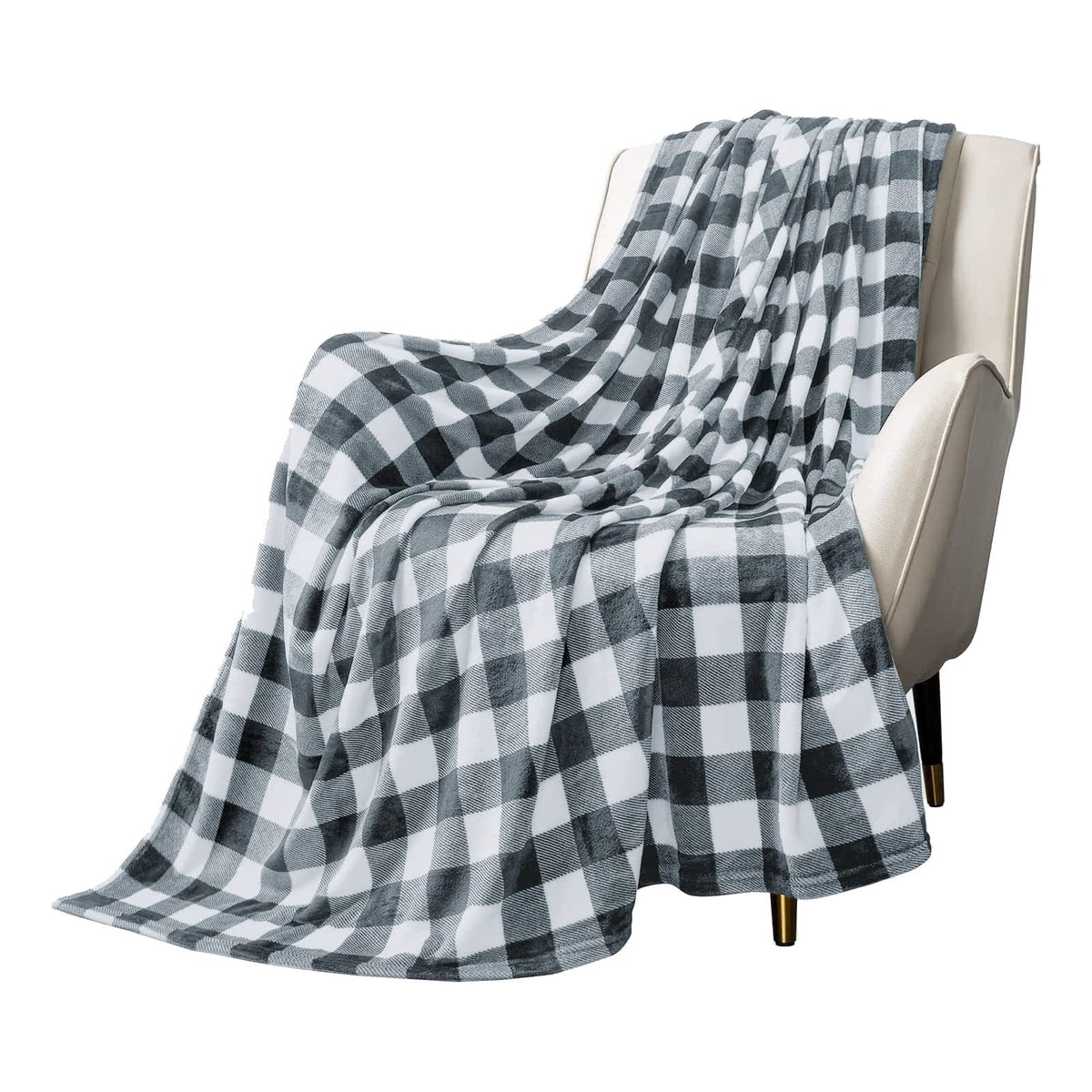 Custom Digital Print Classic Leopard Pattern Flannel Blanket