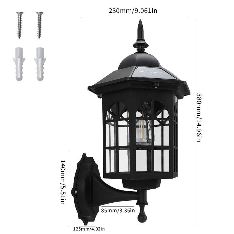 Solar-powered decorative road lights