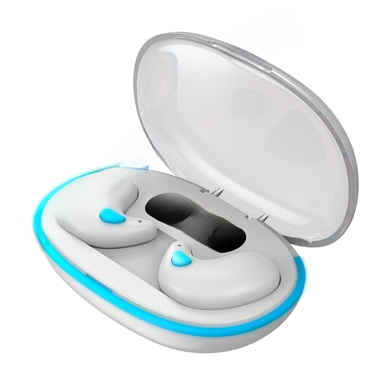 Wireless Bone Conduction Bluetooth Earphones with Digital Display