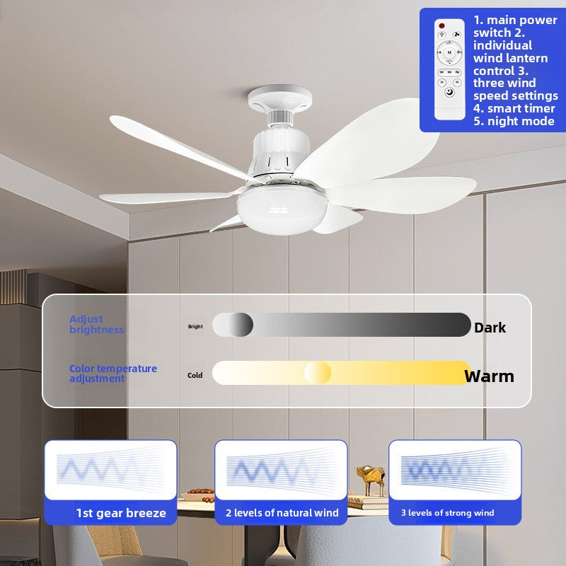 Ceiling Fan Light with LED Bulb