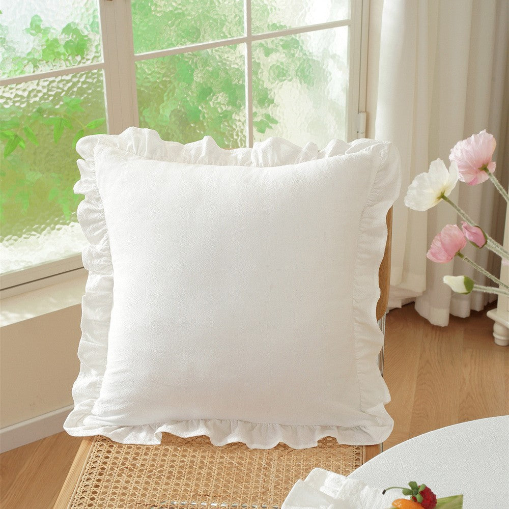 Solid color sofa throw blanket