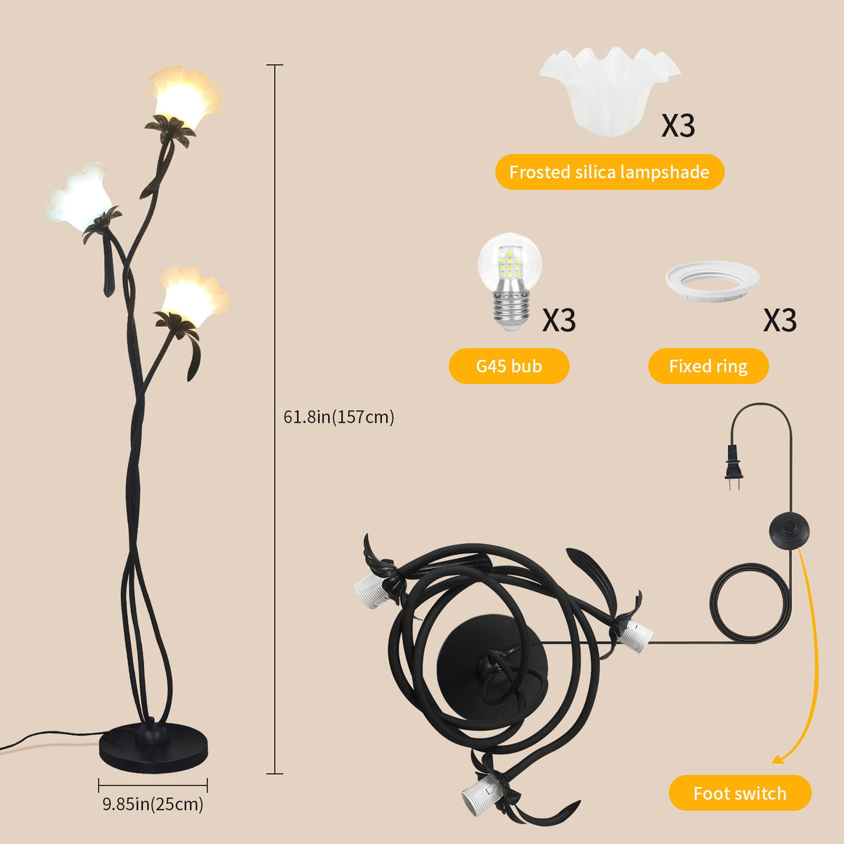 Acrylic Floor Lamp