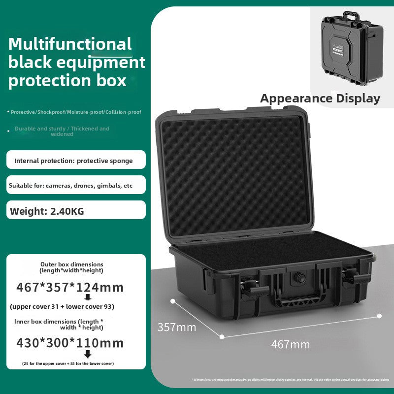 Durable Waterproof Plastic Protective Tool Case with Foam
