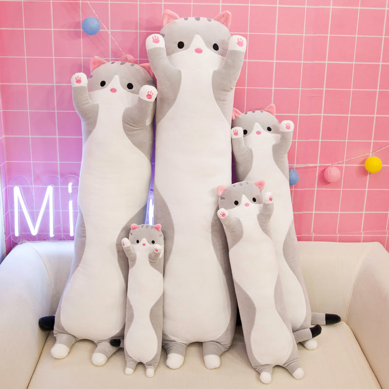 Long Cat Plush Pillow