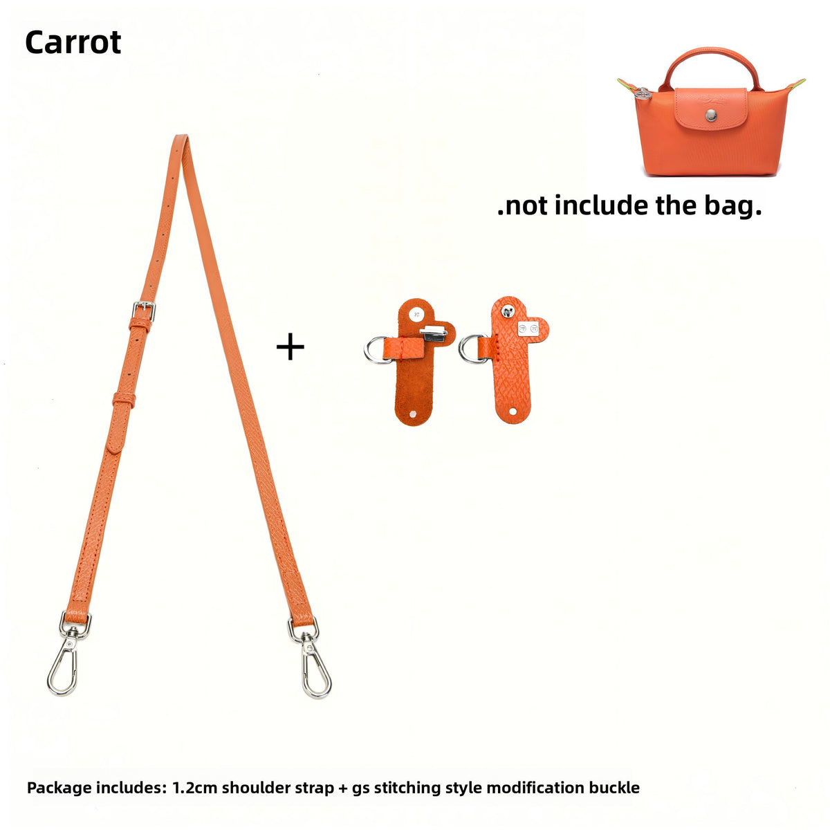 Adjustable No-Drill Shoulder Strap for Tote Bags