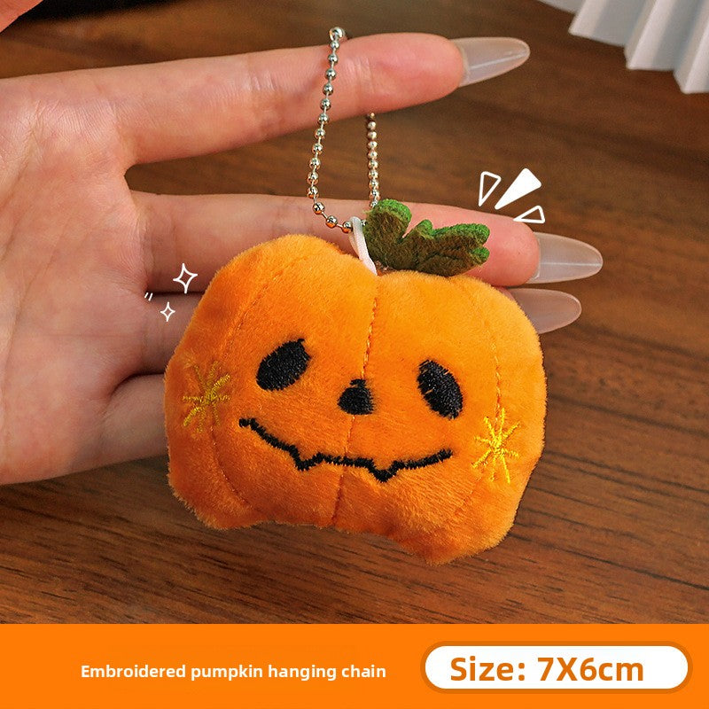 Halloween quirky pumpkin pendant