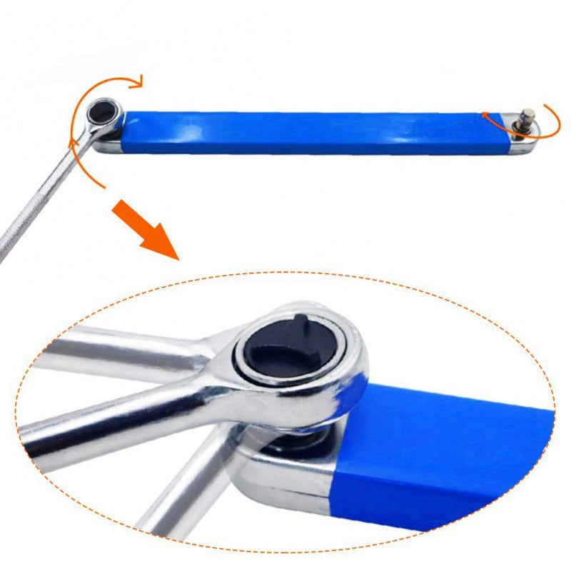 Adjustable Dual-head Ratchet Extension Wrench