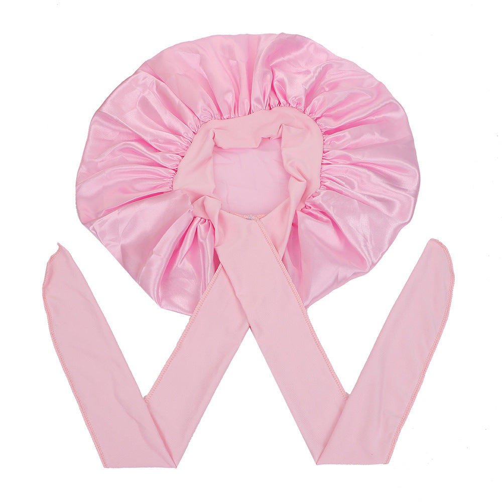 Womens Satin Sleep Cap Hair Protection Bonnet