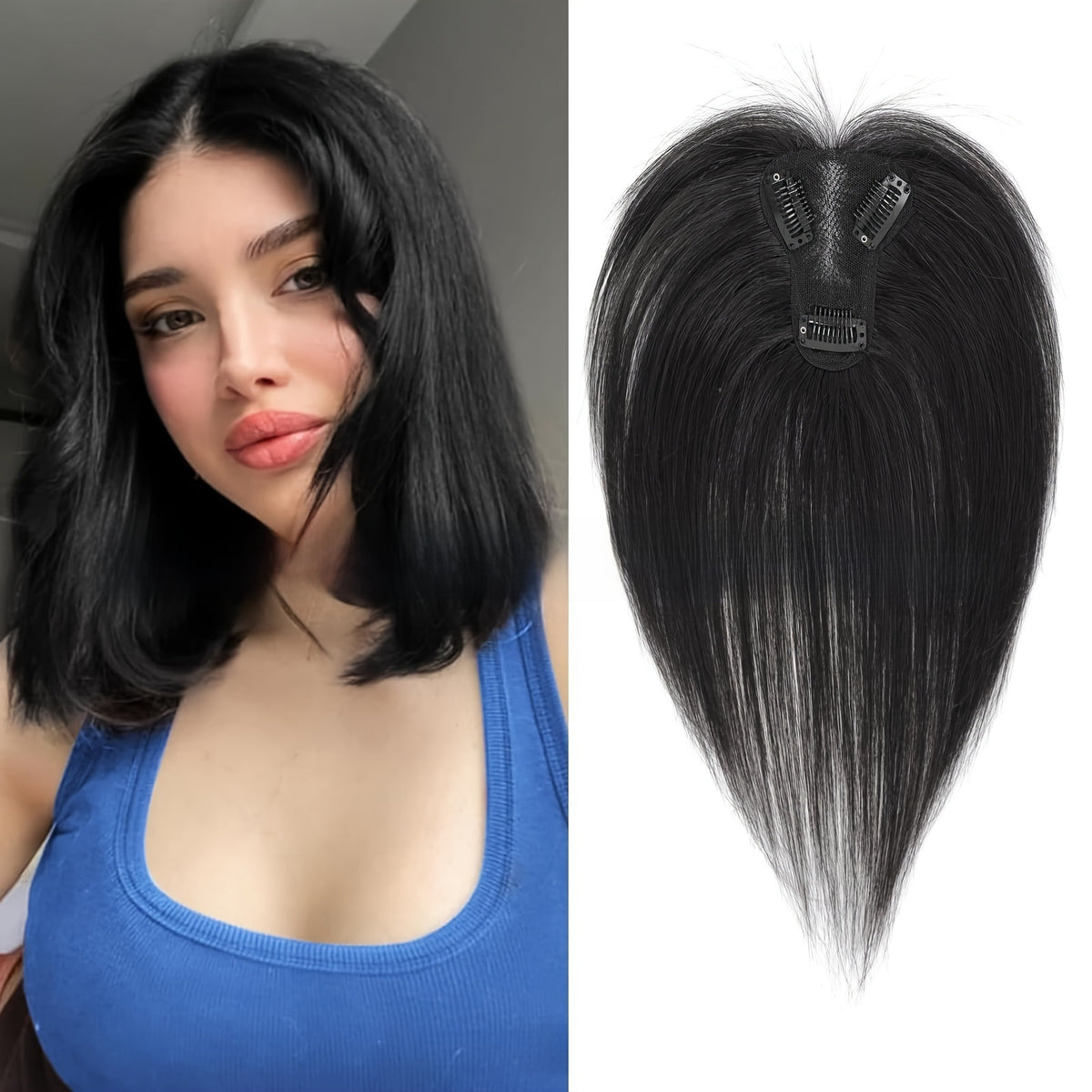 Invisible Bangs Hair Piece