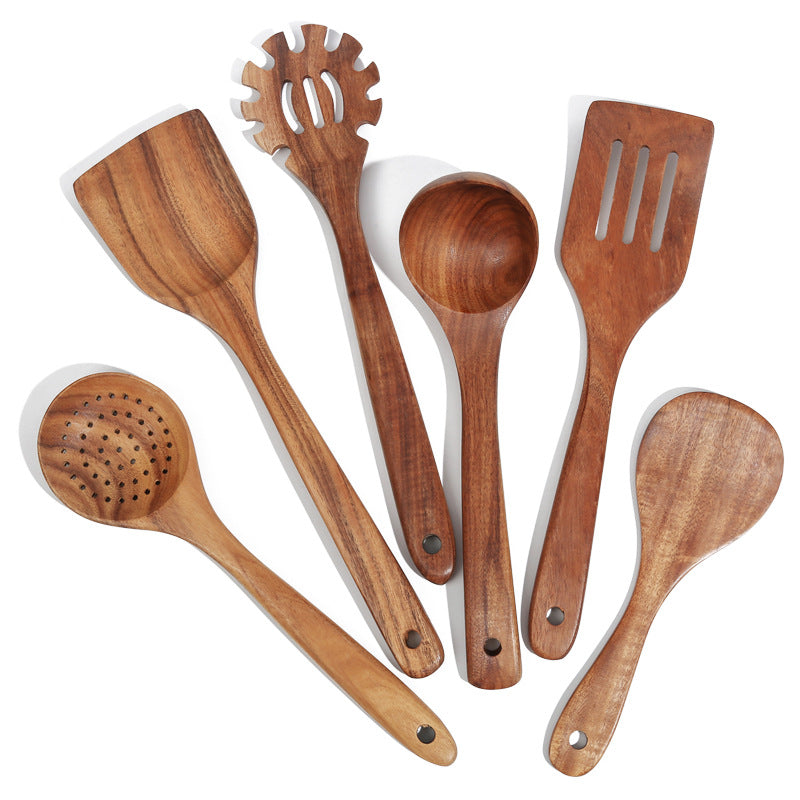 Wooden Rice Ladle Spoon