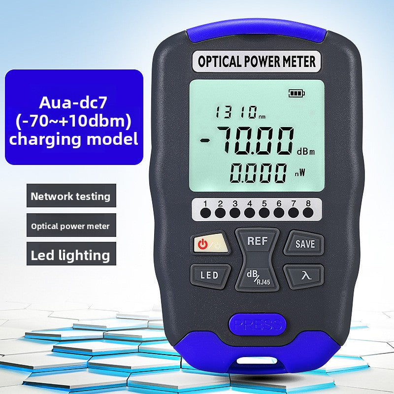 3-in-1 Optical Power Meter and RJ45 Tester