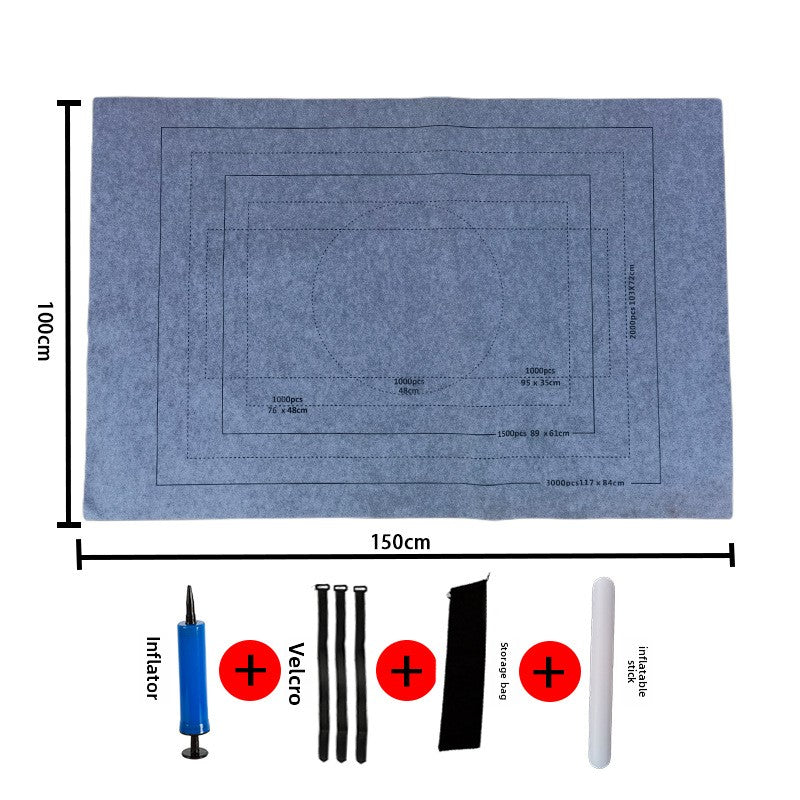 Jigsaw storage blanket jigsaw mat