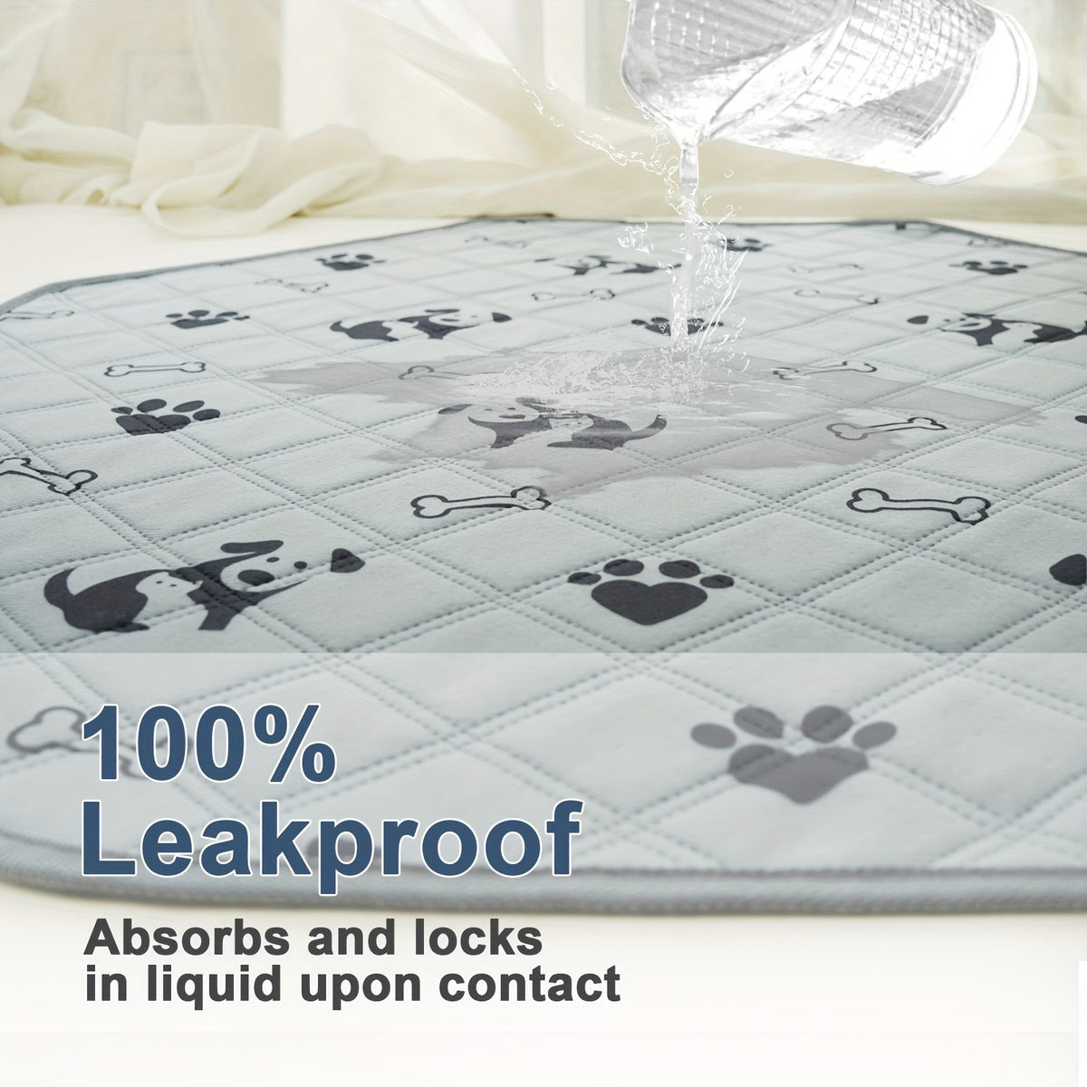 Washable Octagonal Dog Cage Mat