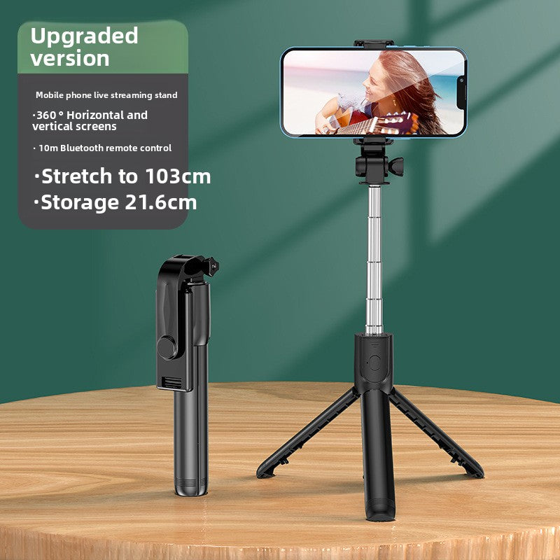 Multifunctional Bluetooth Selfie Stick Tripod with Fill Light