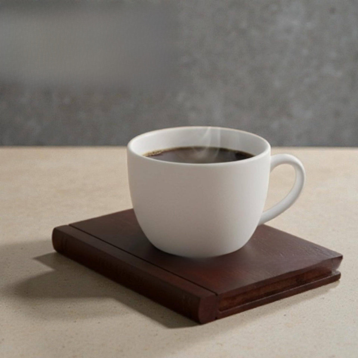 Wooden Book-Shaped Coasters and Placemats
