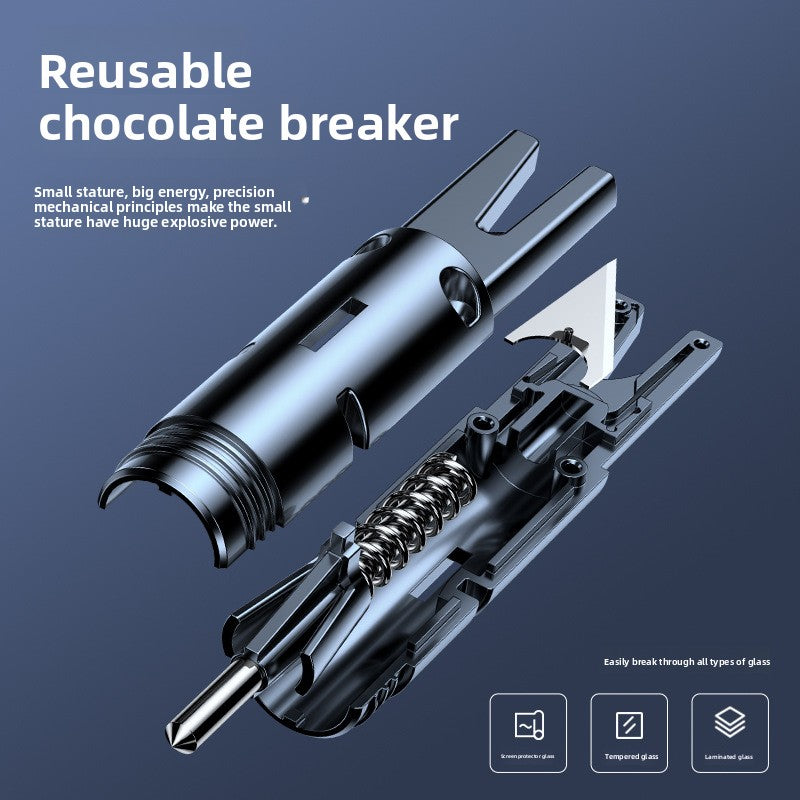Dual Function Car Safety Hammer